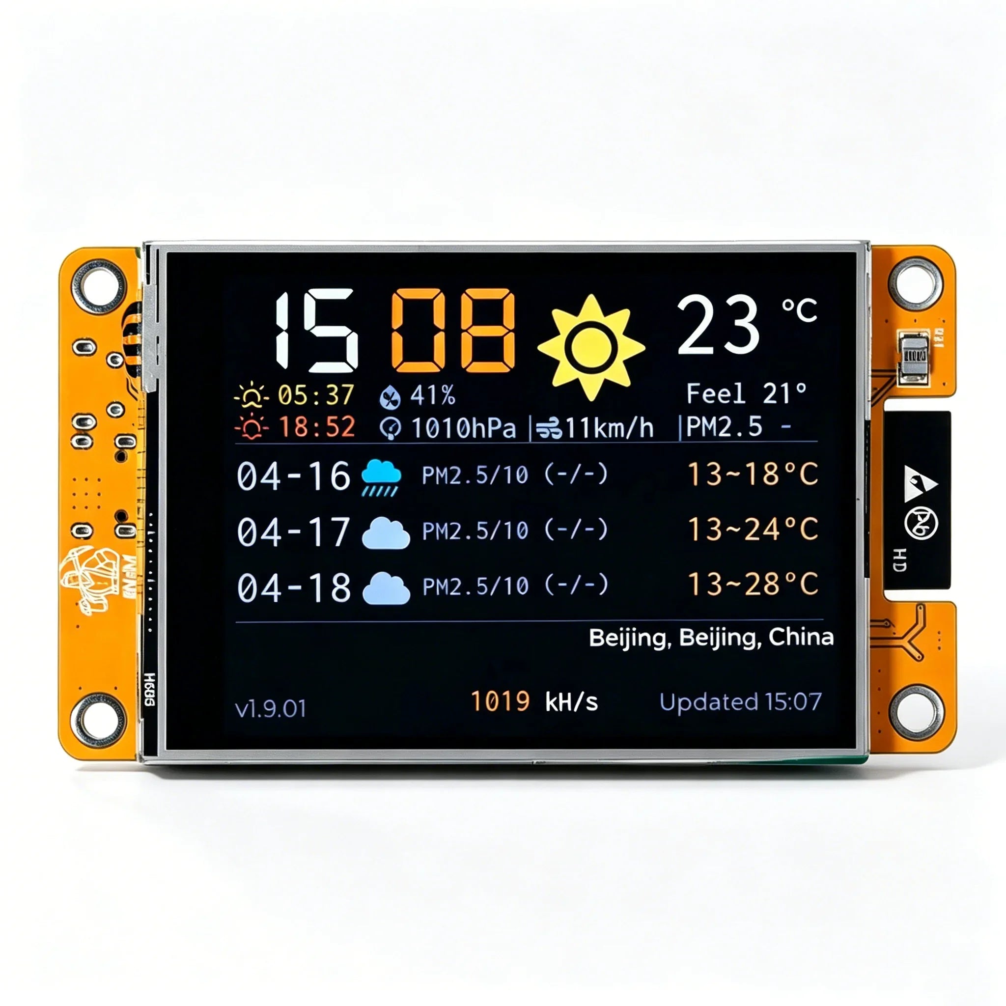Nmminer Nerdminer V2 1000Kh/S Hashrate Solo Mining Machine ESP32 2.8 Inch Smart Display Crypto Lottery Bitcoin Miner