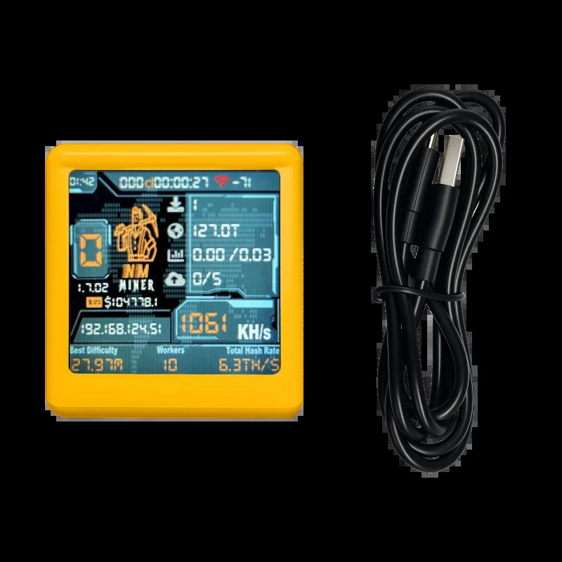 NM TV  Officail Smart TV 1060Kh/S Better Nerdminer V2 ESP32 BTC SOLO Lottery Miner & Smart Gift Home Silent Desktop Clock